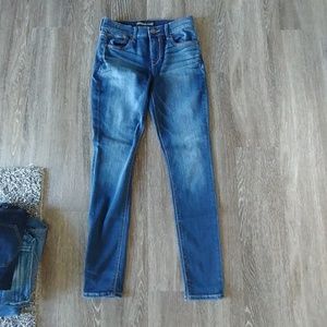 Express mid-rise jegging (size 6R)